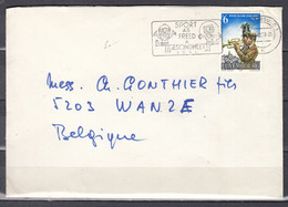 Brief Van Luxembourg 1 Naar Wanze - Briefe U. Dokumente