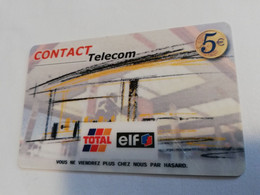 ST MARTIN FRENCH SIDE 3CARDS  SERIE € 5,-+ € 10,-+ € 15,-  GAS STATION TOTAL/ELF   CONTACT TELECOM    **6579 ** - Antillas (Francesas)