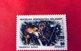 MADAGASCAR 1989 Mi 1220 Singe Monkey Of Malagasy - Singes
