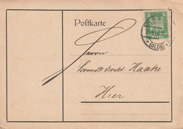 B 83) PK GeburtstagsKarte, Ortskarte OLDENBURG  I.O., Gelaufen Am 20.8.1926 An Brandkassendirektor Haake - Oldenburg