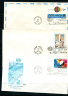 UN 1975 Accumulation 15 First Day Of Issue Covers 11910 - Collections, Lots & Series