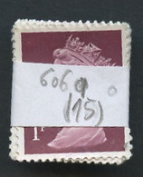 Grande Bretagne - Great Britain - Großbritannien Lot 1970-80 Y&T N°606a - Michel N°562 (o) - Lot De 15 Timbres - Hojas & Múltiples