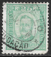 Ponta Delgada – 1892 King Carlos 25 Réis POVOAÇÃO Cancel - Ponta Delgada