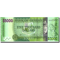 Billet, Guyana, 5000 Dollars, Undated (2013), Undated, KM:40, SPL - Guyana