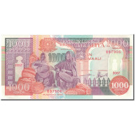 Billet, Somalie, 1000 Shilin = 1000 Shillings, 1990, KM:37a, NEUF - Somalie