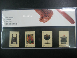 Hong Kong 1989 Modern Art STAMPS PRESENTATION PACK - Otros & Sin Clasificación