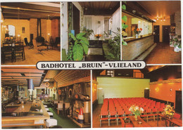 Vlieland - Hotel-Café-Restaurant Badhotel 'Bruin' - (Wadden, Nederland/Holland) - Interieur: Zaal, Bar, Receptie - Vlieland