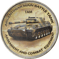 Monnaie, Zimbabwe, Shilling, 2020, Tanks - TAM, SPL, Nickel Plated Steel - Zimbabwe