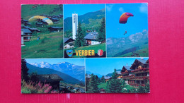 Verbier - Parachutting