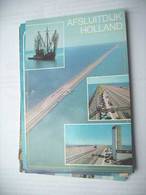 Nederland Holland Pays Bas Afsluitdijk Met Vissersboot - Den Oever (& Afsluitdijk)