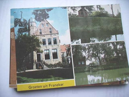 Nederland Holland Pays Bas Franeker Met Statig Huis - Franeker