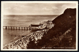 D0899 - Sellin Rügen - Strand Seebrücke Damenbad - Verlag Cramer - Sellin