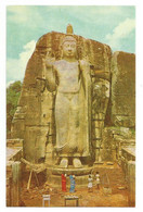 Statue De Bouddha Sculptée Dans Le Rocher AUKANA BUDDHA, SRI-LANKA - Tallest Monument In Asia , CEYLON - Sri Lanka (Ceylon)