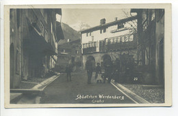 Carte Photo Suisse Schweiz - St Gall - Städtchen WERDENBERG GABS - Animation - Peu Commune - St. Gallen