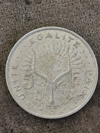 5 Francs Djibouti 1977 - Djibouti