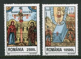 ROMANIA 2002 Easter  MNH / **.  Michel 5655-56 - Ungebraucht