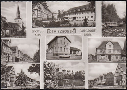 D-31303 Burgdorf - Kreis Hannover - Alte Ansichten - Bahnhof - Landratsamt - Marktstraße - Car - Ford Taunus (Echt Foto) - Burgdorf