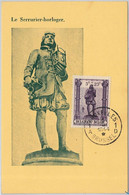 57013 - BELGIUM - POSTAL HISTORY: MAXIMUM CARD 1944 - ART Architecture - 1934-1951