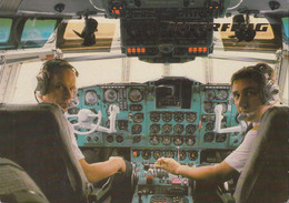 D-12529 Schönefeld - Interflug - Flugzeug - IL-62 - Cockpit - Captain - Schönefeld