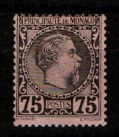 Monaco 1885 : Superbe Prince Charles III N° 8 - Neuf** - Signé Clavez - - Neufs