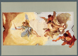 °°° Cartolina - G.b. Tiepolo La Cacciata Degli Angeli Ribelli Arcivescovado Di Udine  Nuova ( L ) °°° - Udine