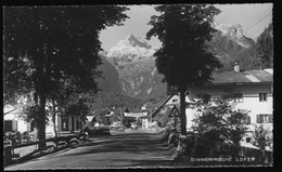 Foto AK 70er Jahre Ortspartie Lofer, Pinzgauer Saalachtal, Salzburg Österreich - Lofer