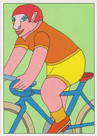 Cpm 1741/405 ERGON - Homme à Bicyclette  - Vélo - Cyclisme - Bicycle - Cycle - Illustrateurs - Illustrateur - Ergon