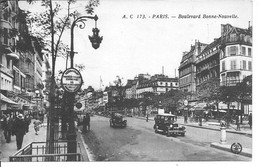 PARIS - Boulevard Bonne Nouvelle - Voiture Ancienne - Andere