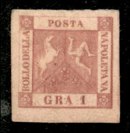 Antichi Stati Italiani - Napoli - 1859 - 1 Grano (4) - Gomma Originale - Ottimi Margini - Unclassified