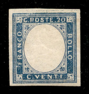 Antichi Stati Italiani - Province Napoletane - 1861 - Non Emesso - Senza Effigie - 20 Cent (3) - Gomma Integra - Cert. A - Altri & Non Classificati