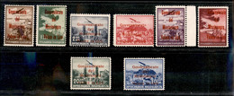 Occupazioni II Guerra Mondiale - Montenegro - 1942 - Posta Aerea (18/25) - Serie Completa - Gomma Integra - Raybaudi + C - Other & Unclassified