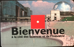 FRANCE  -  Cinécartes  -  Magnétique  -  Cité Des Sciences - Bienvenue - Cinécartes