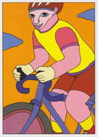 Cpm 1741/460 ERGON - Homme à Bicyclette  - Vélo - Cyclisme - Bicycle - Cycle - Illustrateurs - Illustrateur - Ergon