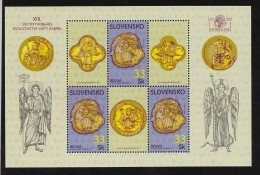 Bloc De 3 Timbres + 3 Coupons Christ Ailé  Neuf YT 510 / Sheet Flower 2008 Mint Mi 585 - Blocks & Sheetlets