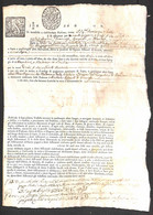 Prefilateliche E Documenti - Italia - 1781 (16 Luglio) - Polizza Assicurativa (in Foglio Doppio) Da Messina A Livorno Pe - Other & Unclassified