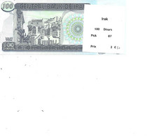IRAK BILLET 100 DINARS PICK 87 - Iraq