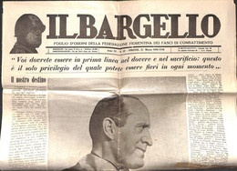 Prefilateliche E Documenti - Italia - Il Bargello N.22 - Intero Giornale Della Federazione Fiorentina Dei Fasci Di Comba - Other & Unclassified