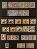 COMMONWEALTH KING EDWARD VII COLLECTION VERY FINE MINT On Stock Card We See Antigua 1903-07 Watermarked Crown CC Set SG  - Altri & Non Classificati
