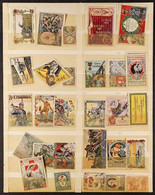 CINDERELLAS IMPRESSIVE WORLD ACCUMULATION Of Mostly 20th Century Issues On Various Pages, Stock Cards And In Packs In A  - Other & Unclassified