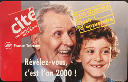 FRANCE  -  Cinécartes  -  Magnétique  -  Cité Des Sciences - An 2000 Enfant - Bioscoopkaarten