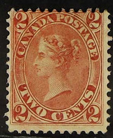 1864 2c Bright Rose, SG 45 Or Unitrade 20, Very Good Never Hinged Mint. For More Images, Please Visit Http://www.sandafa - Altri & Non Classificati