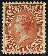 1864 2c Rose-red, SG 44 Or Unitrade 20, Fine Never Hinged Mint. For More Images, Please Visit Http://www.sandafayre.com/ - Altri & Non Classificati