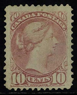 1870-90 10c Lilac-pink "Small Queen", Perf 12, SG 89, Fine Mint. For More Images, Please Visit Http://www.sandafayre.com - Altri & Non Classificati