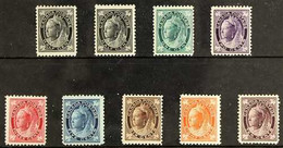1897-98 MAPLE LEAF QV Definitive Set, SG 141/49, Very Fine Mint (9 Stamps) For More Images, Please Visit Http://www.sand - Altri & Non Classificati