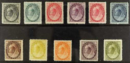1898-1902 Queen Victoria "Maple Leaf & Numeral" Definitive Complete Set, ½c To 20c, SG 150/65, Fine To Very Fine Mint. F - Altri & Non Classificati