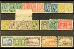 1903-12 KEVII MINT SELECTION Presented On A Stock Card That Includes 1903-12 Definitive Shaded Range With All Values To  - Altri & Non Classificati