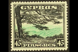 1934 45pi Green And Black, SG 143, Very Fine Mint. For More Images, Please Visit Http://www.sandafayre.com/itemdetails.a - Altri & Non Classificati