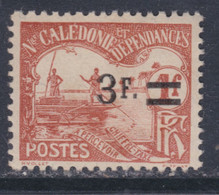 Nlle Calédonie Taxe. N° 25 X  3 F. Sur 1 F. Brun-jaune  Trace De Charnière  Sinon TB - Postage Due