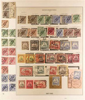 GERMAN SOUTH WEST AFRICA 1897-1919 INTERESTING MINT & USED COLLECTION On Busy Pages With Shades, Postmark Interest And S - Altri & Non Classificati