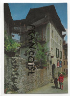 Suisse. Tessin. Carona. Il Ticino Pittoresco. Maison, Chèvre, âne. - Carona 